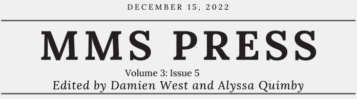 MMS Press Vol 3: Issue 5