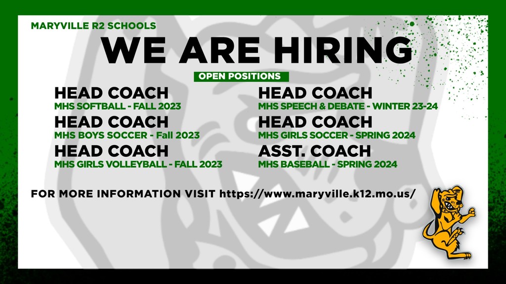 We Are Hiring